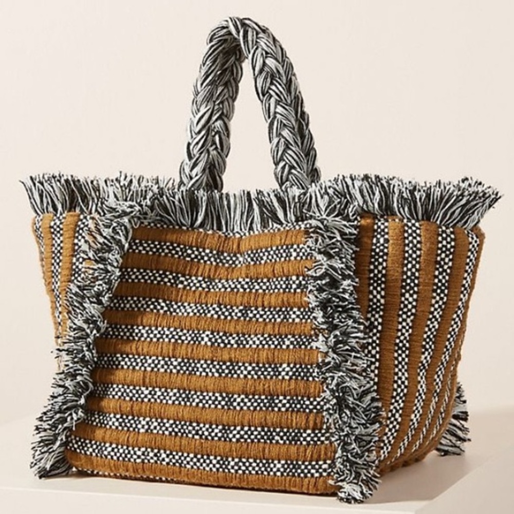 ANTHRO again Fringed Tote